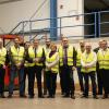 Erstes Treffen der Firmen des Industrie- und Gewerbeparks Gollhofen-Ippesheim (GollIpp) mit kommunalen Politikern bei Frankana Freiko.