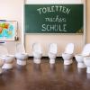 Frische Toiletten, die nicht stinken: Das ist keineswegs an jeder Schule so.