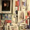 In Helmut Booz' „Im Atelier“ unterstreichen die Zellformen den Laborcharakter der Abbildung. In Helmut Booz' „Im Atelier“ unterstreichen die Zellformen den Laborcharakter der Abbildung.