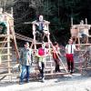 Jungjäger bauen Hochsitze