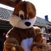 Bei den frühlingshaften Temperaturen kam der Osterhase ganz schön ins Schwitzen Bei den frühlingshaften Temperaturen kam der Osterhase ganz schön ins Schwitzen