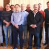 Der neue Vorstand der Teilnehmergemeinschaft für die Unternehmens-Flurbereinigung Rüdenhausen 4.