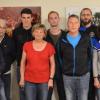 Werden den Fußballclub Karbach die nächsten beiden Jahre führen.

Von links: Heinz Laumeister, Otto Väthröder, Jürgen Bauer, Monika Roth, Veit Laudenbacher, Lothar Stürmer; Tobias Fischer, Ulrike Schmelz, und Julian Bauer.