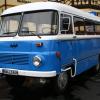 Der „Ello“ genannte Robur-Bus wird von einem luftgekühlten, 75 PS leistenden Ottomotor angetrieben.