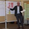 Bischofsheims Bürgermeister Georg Seiffert hat den Vorsitz der Kreuzbergallianz übernommen. Im Workshop in Klosterlangheim sprach er über seine Vorstellungen zur Zukunft der Kreuzbergallianz.