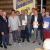 Dank und Ehre für langjährige Mitgliedschaft bei der DJK Gramschatz. Für ihre 60-jährige Treue wurden elf Männer geehrt. Dank und Ehre für langjährige Mitgliedschaft bei der DJK Gramschatz. Für ihre 60-jährige Treue wurden elf Männer geehrt.