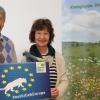 Helmut Bär und Susanne Richter, die beiden Vorsitzenden der Kreisgruppe Rhön-Grabfeld vom BUND Naturschutz, zeigen Zusammenhänge zwischen Europa und dem Naturschutz im Landkreis auf. 