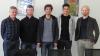 Zurück aus Finnland – mit vielen positiven Eindrücken kehrten die Schüler und Lehrer der Jakob-Preh-Berufsschule hierher zurück von links: Luz Thron, Holger Hein, Felix Heuring, Nico Herbert, René Zeier.
