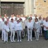 Zahlreiche Frauen und einige Männer in Gerolzhofen unterstützen die Aktion "Maria 2.0" und setzen sich für die Gleichberechtigung der Frauen in der Amtskirche ein.