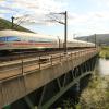 Über die »Nantenbacher Kurve« rollen seit 1994 Züge. Sie schlägt auf der ICE-Strecke Würzburg-Frankfurt bei Neuendorf den Bogen über den Main.
