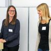 Die beiden Masterstudentinnen Carena Barth und Tatjana Kohl stellten das Fach Fremdsprachendidaktik vor.