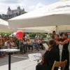 2018 am Mozarttag spielte das Streichtrio Dynamique auf der Wöhrl-Dachterrasse. 2018 am Mozarttag spielte das Streichtrio Dynamique auf der Wöhrl-Dachterrasse.