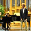 Christophe Soergel (Bariton), hier mit Michaela Groh am Flügel, trug unter anderem ein Kunstlied von Franz Schubert vor. Christophe Soergel (Bariton), hier mit Michaela Groh am Flügel, trug unter anderem ein Kunstlied von Franz Schubert vor.