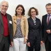 v.l. Prof. Theo Dingermann, Anke Bayer (Apothekerkammer Stuttgart), Dr. Katharina Laubner, Prof. Thomas Haak