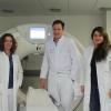 Andreas Müller, Asadeh Lakghomi (rechts) und Eva Sander durchleuchten ihre Patienten in der radiologischen Praxis in Lohr und möglicherweise bald auch in Marktheidenfeld.