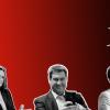 Andrea Nahles, Markus Söder und Annegret Kramp-Karrenbauer können bei der Netz-Community nicht punkten.