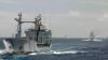 Der deutsche Marine-Tanker "Spessart" fährt im NATO Verbund im Atlantik. Das Foto ist aus dem Jahre 2007.