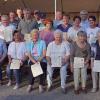 Vor 40 Jahren wurde die Gymnastikabteilung des SV Neuschleichach gegründet und damit stieg der Damenanteil in der Mitgliedschaft. Unser Bild zeigt die Geehrten für 30 und 40 Jahre Treue zum Verein.
