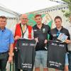 Mit Trikots wurden die beiden Trainer der ersten Mannschaft (von links) Jürgen Ditterich und Christoph Mützel von den Vorstandsmitgliedern Peter Wolf, Ludwig Kleinhenz und Günter Vogt verabschiedet. Mit Trikots wurden die beiden Trainer der ersten Mannschaft (von links) Jürgen Ditterich und Christoph Mützel von den Vorstandsmitgliedern Peter Wolf, Ludwig Kleinhenz und Günter Vogt verabschiedet.