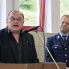 Pfarrer Gunnar Zwing mit Vorsitzendem Heiko Schiefer. Pfarrer Gunnar Zwing mit Vorsitzendem Heiko Schiefer.