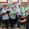 Musikalisch begleitete der Gesangverein "Liederkranz" Mittelsinn unter der Leitung von Ingo Blum den Kommersabend der Mittelsinner Wehr