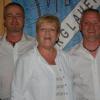 Jürgen Wehner, Monika Schneider und Marco Heinickel (von links) führen als Vorstandstrio künftig den VfB Burglauer.