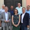 Der kommunale Landschaftspflegeverband Main-Tauber blickte bei seiner Mitgliederversammlung aufs vergangende Jahr zurück. Im Bild von links: Reinhard Friedrich (Bauernverband), Meinhard Stärkel (Landwirtschaftsamt), Wolfgang Vockel (Bürgermeister Tauberbischofsheim, stellvertretender Vorsitzender), Lorenz Flad (Geschäftsführer KLPV), Ulrike Möck (Regierungspräsidium Stuttgart), Uwe Hehn (Bürgermeister Creglingen), Reinhard Frank (Landrat, Vorsitzender), Wolfgang Dornberger (Landesnaturschutzverband).