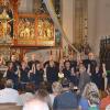 In der Stadtpfarrkirche Bad Königshofen gab der Kammerchor „Ars Cantorum“ Main-Kinzig ein beeindruckendes Konzert.