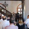 Bürgermeisterin Christine Konrad begrüßte die Gäste beim Empfang der Stadt anlässlich des Dettelbacher Altstadtweinfests im historischen Rathaus. Bürgermeisterin Christine Konrad begrüßte die Gäste beim Empfang der Stadt anlässlich des Dettelbacher Altstadtweinfests im historischen Rathaus.