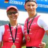 Triathlon-Paar: Theresa und Christian Albert (TG 48).