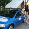 Antje und Ralph Bögerlein aus Marktsteft nehmen am "Carbage Run 2019" teil - einer Spaß-Rallye durch drei Länder.