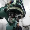 Leidenschaftlicher Sternengucker: Der Amateurastronom Felix Hormuth  hat den Kleinplaneten 435950 entdeck. In der kommenden Woche wird er im kleinen Kursaal in Bad Königshofen vorgestellt.