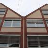Ab 1966 Mainkaufhaus, seit 2002 Bosch Rexroth, ab 2020 Finanzamt? Das Doppel-Anwesen Hauptstraße 34-36 in der Lohrer Innenstadt. 