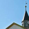 Das Kreuz auf dem achteckigem Turm der evangelischen Kirche von Gollmuthhausen im Milzgrund haben wir in unserem Kulturrätsel diesesmal gesucht.