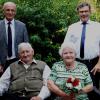Das Fest ihrer „Diamantenen Hochzeit“ feierten in Schönbrunn Elsbeth und Hermann Zieg. Zu den Gratulanten zählten Landrat Wilhelm Schneider (links) und Bürgermeister Walter Ziegler.