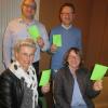 Sie gehören dem Beirat der "Dorfladen Besengau" Bürgergesellschaft an: (vorne von links) Jutta Fatt und Annette Behringer, (hinten von links) Tobias Seufert und Sebastian Räder. Fünftes Beiratsmitglied ist Peter Sauer (nicht im Bild). Sie gehören dem Beirat der "Dorfladen Besengau" Bürgergesellschaft an: (vorne von links) Jutta Fatt und Annette Behringer, (hinten von links) Tobias Seufert und Sebastian Räder. Fünftes Beiratsmitglied ist Peter Sauer (nicht im Bild).
