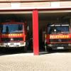 Links das vorhandene LF16/12, rechts das schmerzlich vermisste, ausgemusterte TLF16/25 der Feuerwehr Rieneck. Links das vorhandene LF16/12, rechts das schmerzlich vermisste, ausgemusterte TLF16/25 der Feuerwehr Rieneck.