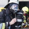 Eine Übungseinsatz an der staatlichen Feuerwehrschule in Würzburg: Lehrgangsplätze sind hier heiß begehrt.