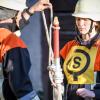 Das Können der Feuerwehrleute wurde ausgiebig geprüft.