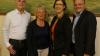 Von links: Elmar Menzel und Mathilde Lembach, beides Vorstandsmitglieder von Haus und Grund Lohr, Dr. Ulrike Kirchhoff, Vorstand von Haus und Grund Bayern,  und der 1. Vorsitzende von Haus u. Grund Lohr, Christoph Thremer.