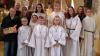 Vier neue Ministranten wurden in St. Ägidius aufgenommen.