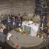 Der Festgottesdienst wurde unter der Leitung von Rudolf Meier von 30 Posaunenchorbläsern ausgestaltet.