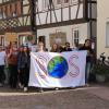 Rund 600 Menschen haben am 20. September in Lohr für mehr Klimaschutz demonstriert. Einer von ihnen war Leon Bätz (links, im weißen T-Shirt).