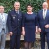 Monique Müller, Hansjörg Bopp, Polizeipräsident Hans Becker, Monika Baumann, Gerhard Baumann und Thomas Schöllhammer.