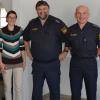 Die neue Vorstandschaft des Polizeifördervereins der Polizeiinspektion Bad Neustadt (von links): Erster Vorsitzender Polizeihauptmeister Michael Beetz, Kassiererin Polizeiobermeisterin Karolin Härtl, Zweiter Vorsitzender Polizeihauptkommissar Gerd Jahrsdörfer, Beisitzer Polizeihauptkommissar Thomas Pfennig und Schriftführer Polizeihauptkommissar Jürgen Pelz.