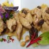 Mit echtem eigenen Safran: Das Hähnchen-Curry mit Safran-Kokos-Sauce von Edeltraud Woitekat.