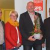 Gemeinsam gehen sie auf Wahlkampf: (von links) Kreisrat Egon Friedel, die Vorsitzende des SPD-Ortsvereins Mellrichstadt, Karoline Karg, Bürgermeisterkandidat Wolfgang Stahl und der Vorsitzende der SPD Rhön-Grabfeld, René van Eckert.