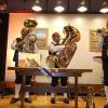 Premiere im Rügheimer Schüttbau hatten die Urlesbacher Musikanten, die ein sowohl eindrucksvolles als auch humorvolles Programm auf die Beine gestellt hatten.