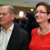 Olaf Scholz und Klara Geywitz stehen für die Fortsetzung der großen Koalition.
