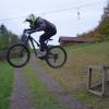 Furchtlos und gekonnt durch den Bikepark in Frammersbach.